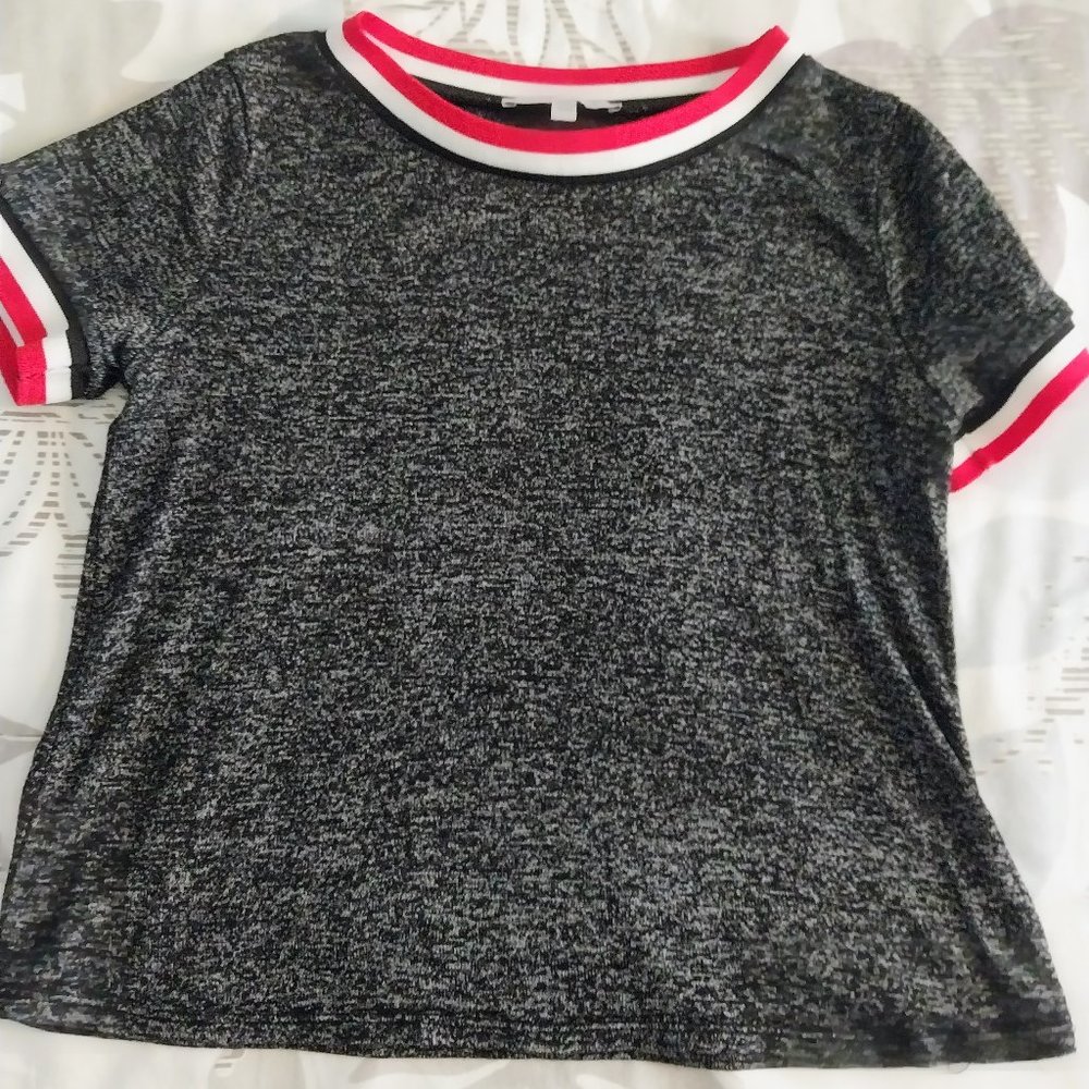 Purple Snow Black and Red Tee